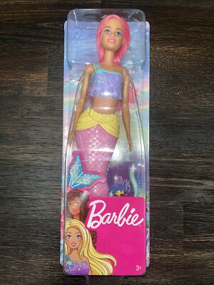 Barbie Dreamtopia Mermaid Doll Pink Hair Moving Fin GGC09 Sirena