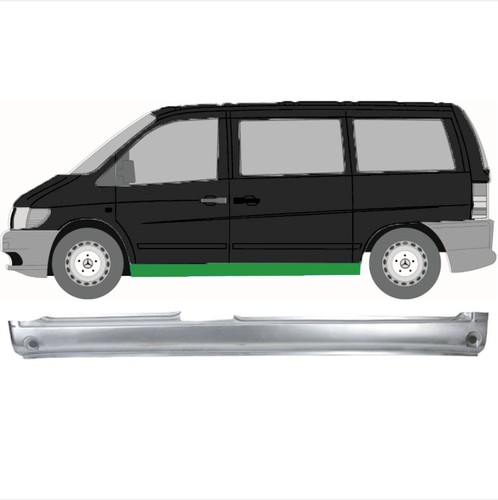 Barres de Toit - FLY - Modèle GRIS - 3 pièces - Aluminium - Compatible Mercedes Vito W638 - Auto