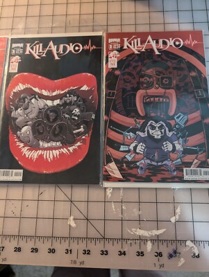 Kill Audio #2A and 2B VF; Boom! | Coheed & Cambria Claudio Sanchez Evil Ink
