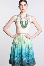 New Anthropologie Ombre Chameli Dress sz XS