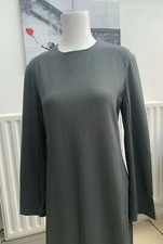 ZARA CAPSULE CONTRAST WOOL BLEND DRESS XS / RRP:£79.99