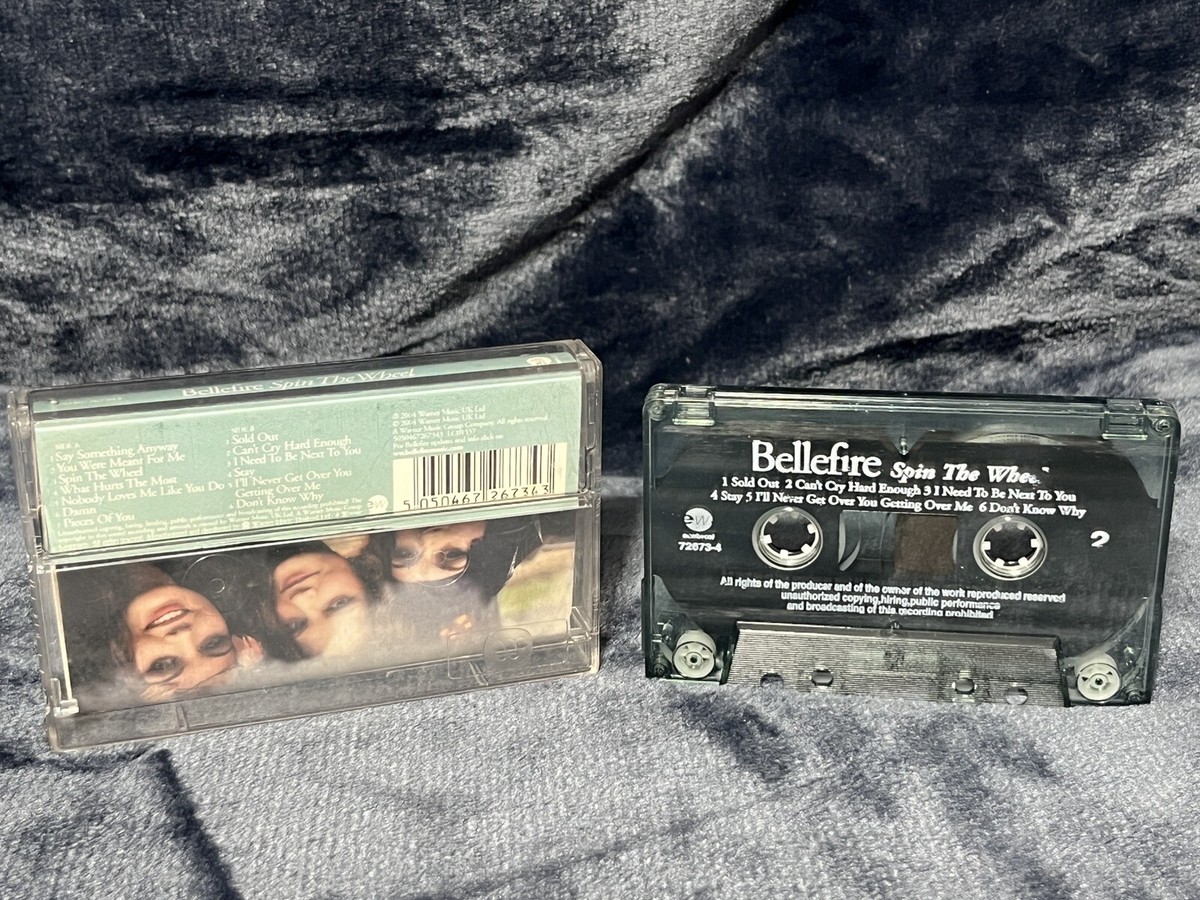 Bellefire Spin the Wheel Cassette Tape (Thailand 2004