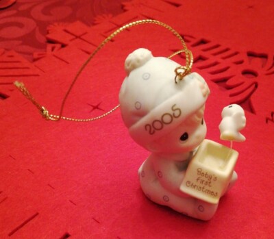 Precious Moments Ornament ''Baby's first Christmas 2005 #4024080 aus USA