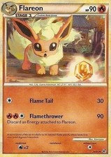 Hero Deal, English - 1 x Pokemon Flareon - 26/90 - Uncommon HS Undaunted on eBay