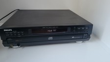 Philips CDC 751 Compact Disc Carousel Changer Tested Good Condition No Remote