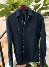 Kapital Sashiko Western Shirt Sz 5 New Fits Like large or slim XL EK-1681LS