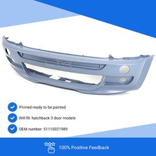 Fits BMW Mini Aero/JCW John Cooper Works R50 R52 R53 2001-08 Front Bumper Primed