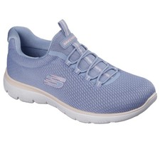 Skechers Summer Blush Womens Slip On Casual Sports Walking Trainers