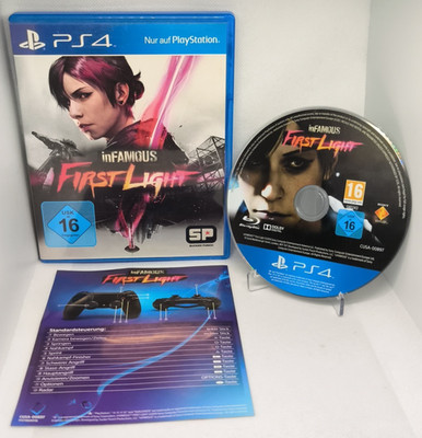 inFAMOUS First Light   Sony PlayStation 4   PAL (DE)   OVP mit Anleitung   100%
