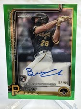 Billy Cook Chrome 2025 Green /99 Auto