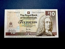 Scotland, 10 pounds, 2012, P-368, QEII, UNC Commemorative Diamond Jubilee Note