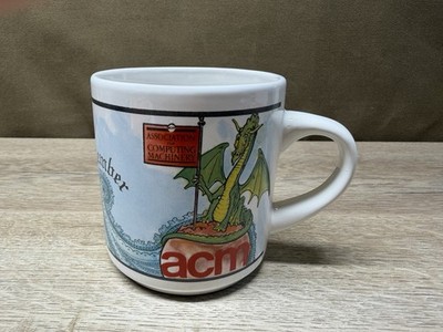 ACM Association for Computing Machinery Dragon Member Coffee Mug