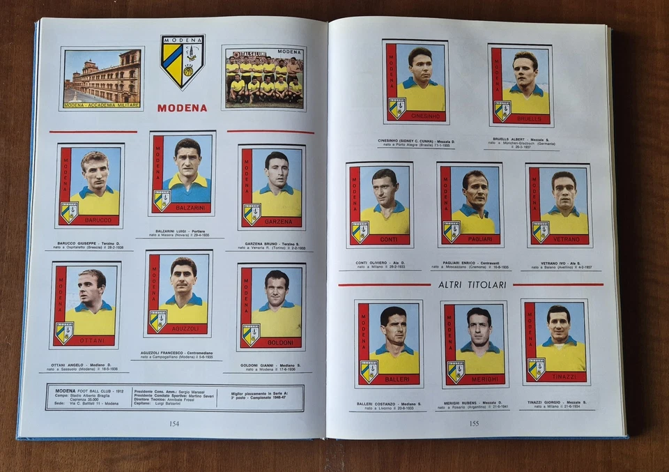 vol. 1 60-65 Enciclopedia Album Calciatori Panini 60-61 61-62 62-63 63-64 64-65 - Immagine 3 di 4