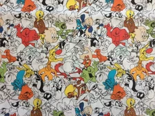 Looney Tunes Packed Cotton Fabric