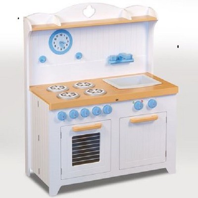 Kids Folding Toy Country Kitchen Hideaway Pretend Play By Guidecraft G97273