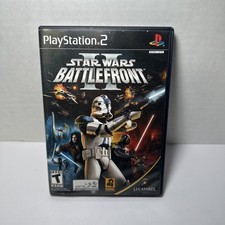Star Wars Battlefront 2 II (PlayStation 2, 2005) Complete in Box