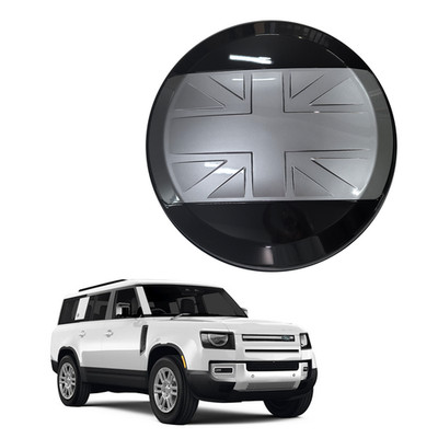 U.S. Stock Spare Tire Cover Wheel Cover Fits for Defender 2020-2025 2026 Grey