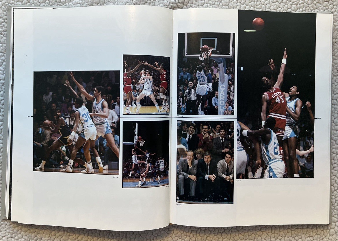 Vintage 1984 UNC chapel Hill MICHAEL JORDAN Jostens Yearbook& Photo Compilation