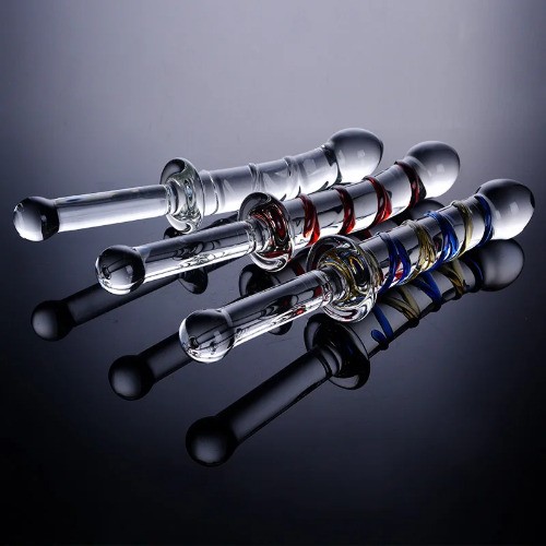Glas-Kristall-Dildo-Vaginale-Klitoris-Stimulation-Stick-glatt–Masturbation Glas-Kristall-Dildo-Vaginale-Klitoris-Stimulation-Stick-glatt–Masturbation