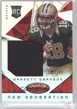 2015 Certified New Generation Jerseys Mirror Red /249 Garrett Grayson #NG-GG 0v1