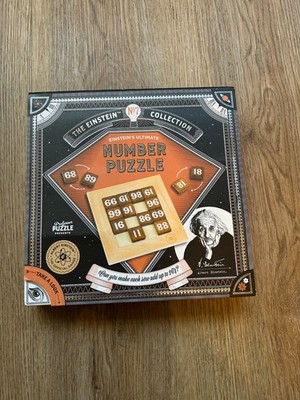 Professor Puzzle Einstein Collection Ultimate Number Puzzle Brainteaser Neu in OVP