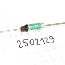 Thermal Fuse 133C 15A 250V TCO NEC SCHOTT Sefuse SF129 Axial x2pcs