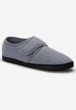 KingSize Men's Adjustable Fleece Slippers