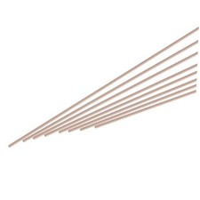12pc Copper Brazing Rods, Phosphor Copper Solder, Low Temp Welding 1/8"x10"