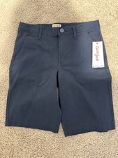 Cat  Jack Boys School Uniform Stretch Navy Blue Shorts Size 12