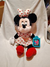 Disney Applause Vintage Minnie Mouse Plush - Floppy 13 with Tags