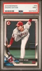 SHOHEI OHTANI 2018 TOPPS BOWMAN ROOKIE RC #49 PSA 9 MINT! LA DODGERS JAPAN HOT!