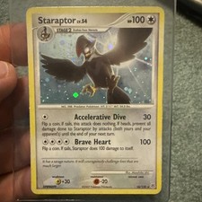 Staraptor 16/130 Holo Rare Diamond and Pearl Pokémon Card on eBay