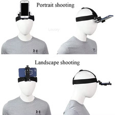 Cell Phone Head Strap Belt Mount Phone Holder