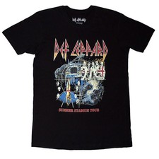 Men's Def Leppard Summer Stadium Tour T-shirt X-Large Black