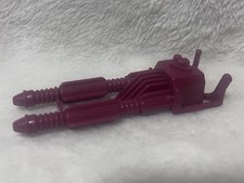 GI Joe Devastator Cobra Radar Station 1990 Maroon Laser Gun Cannon Weapon ARAH