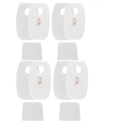 4er Pack waschbare Schaumstoff- & Filzfilter kompatibel mit Shark Rocket HV380UK Staubsauger