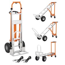 Aluminum Convertible Hand Truck 4-in-1000 Lbs Capacity Heavy Duty Dolly Cart