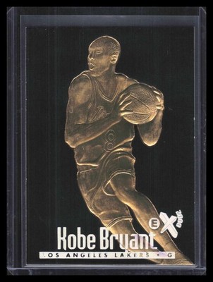 1994-00 Bleachers 23 Karat Gold 48 Kobe Bryant 1996-97 E-X2000 795