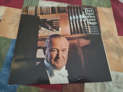Bach Organ Favorites Vol. 3 E. Power Biggs Columbia Vinyl MS 7108