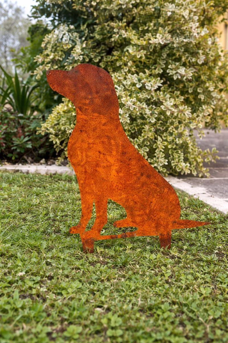 VidaXL Specchio Da Giardino In Ferro Nero 70x30 Cm - Specchio Decorativo Per Esterni, Con Foro Preforato Per Appendere Facilmente. Aggiungi Profondità E Stile Al Tuo Spazio Verde. - 2