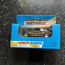 Boxed 1981 Matchbox MB 43 AMG Mercedes Benz Made in Macau. 