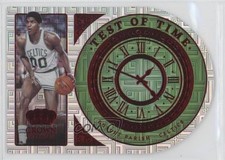 2021-22 Panini Crown Royale Test of Time Asia Red Robert Parish #6 HOF 03o8