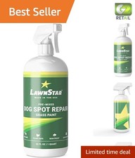 Dog Spot Repair Grass Paint   Ready-to-Spray Solution for Lawn Patches 32 oz