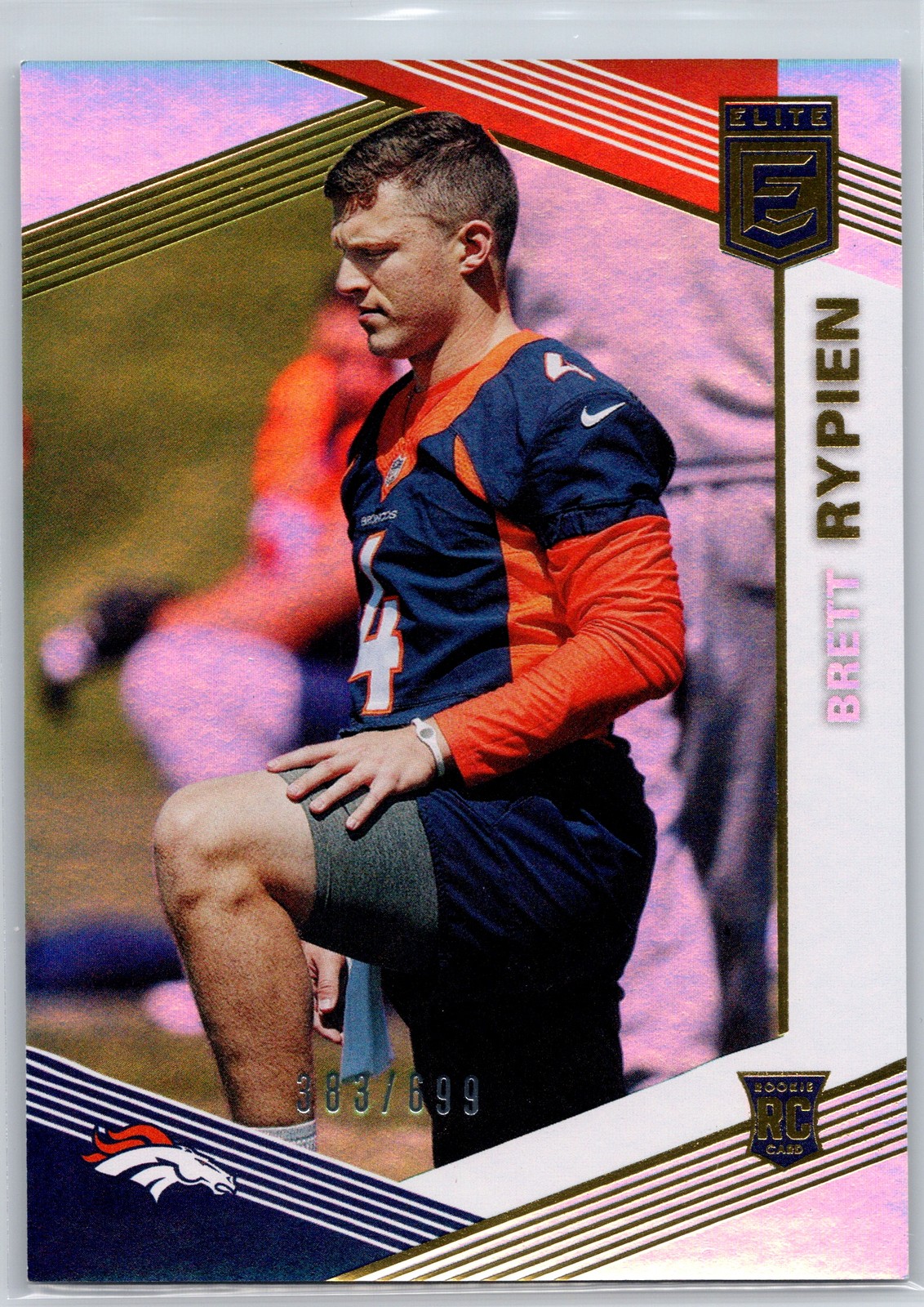 2019 Donruss Elite #178 Brett Rypien #/699