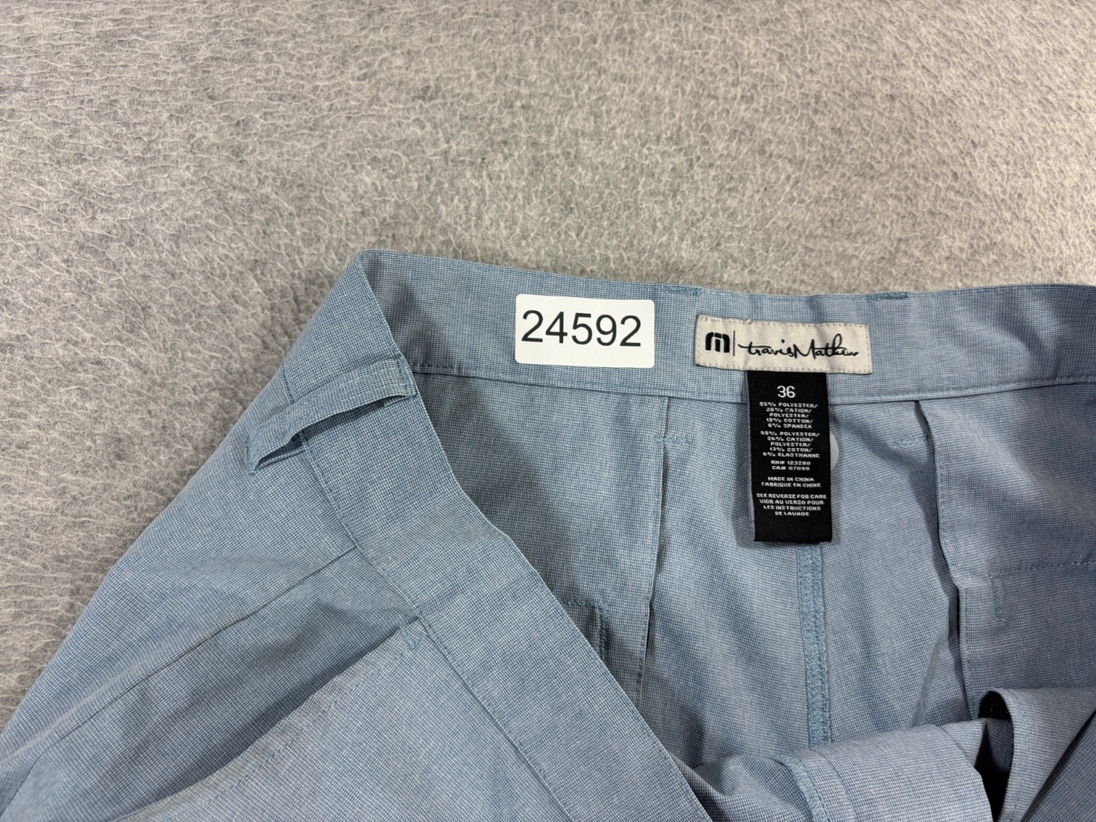 Travis Mathew Classic Solid Flat Front Chino Shor… - image 5