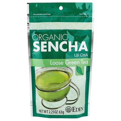 Organic Sencha, Uji Cha, Loose Green Tea, 2.25 oz (63 g)