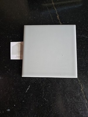 Vintage Florida Tile NOS 4 3/8'' Self Spacing Light Gray Tile