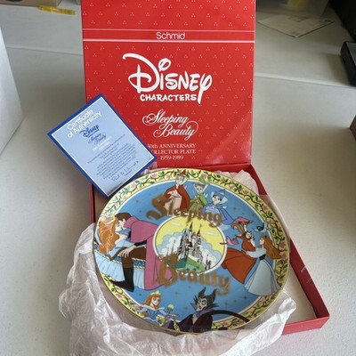 Schmid|SLEEPING BEAUTY 30th Anniversary Disney Collector Plate 1959-1989 No.147
