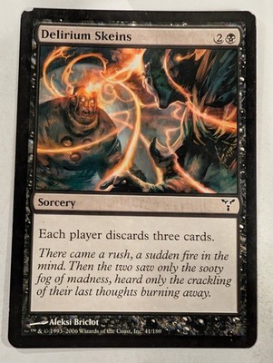 Delirium Skeins - Dissension - Magic the Gathering MTG Nice!