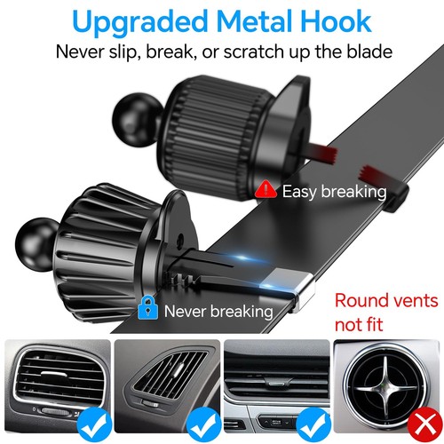 for Magsafe Car Mount【20 Strong Magnets】Magnetic Phone Holder for Car Phone H... - Picture 6 of 7